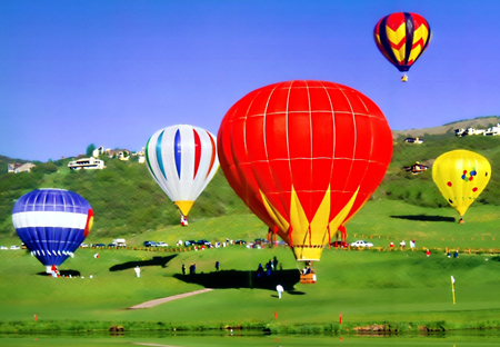钦州热气球景区